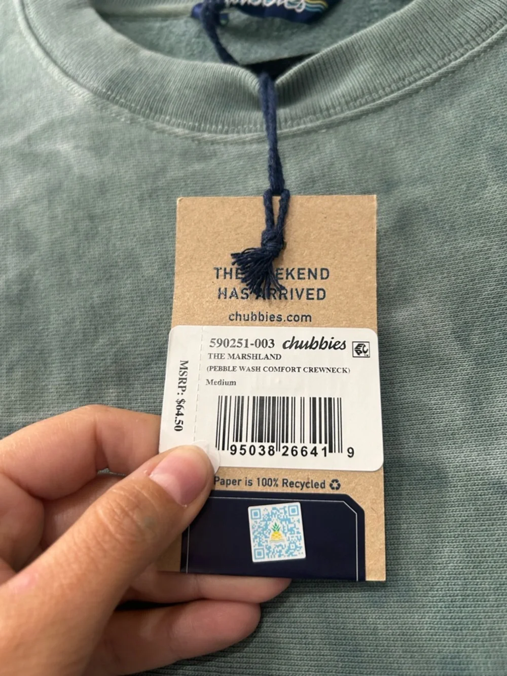 Chubbies Men's Comfort Crewneck Sweatshirt